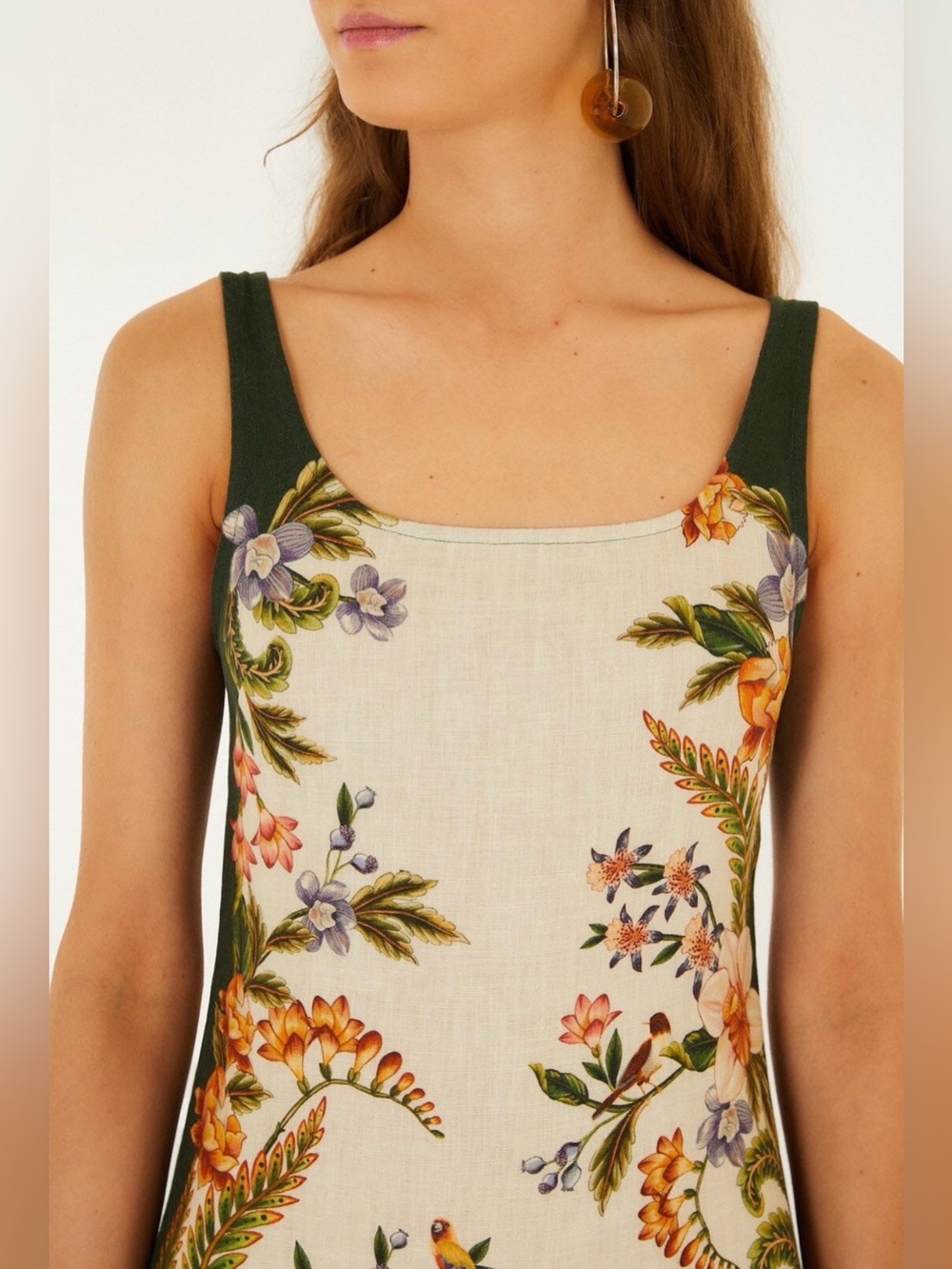 FARM Rio Nature Sand Mini Dress - Picture 4 of 9